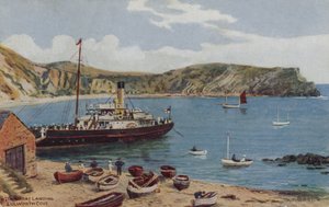 Approdo del battello a vapore, Lulworth Cove